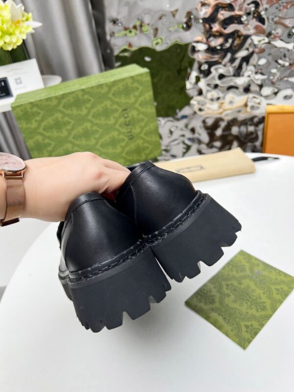 Gucci Loafer GG  Dark leather Black