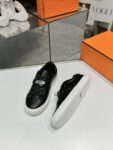 Hermes Classic Casual Skate Shoes Black
