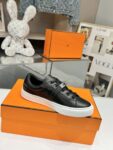 Hermes Classic Casual Skate Shoes Black