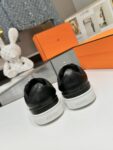 Hermes Classic Casual Skate Shoes Black
