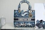Dior Bobby Lady D-Lite Blue Coconut Tree