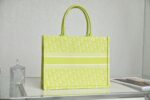 Dior Book Tote Oblique Fluorescent Green
