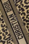 DIOR Book Tote Leopard Print Shopping Bag DR-58