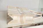 Dior Bag  Embroidered striped canvas shopping bag DR-08