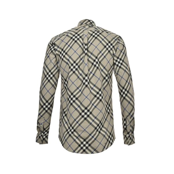 Burberry 24ss Twill Check Long Sleeve Shirt Dark