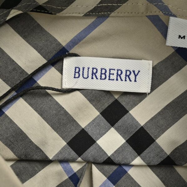 Burberry 24ss Twill Check Long Sleeve Shirt Dark