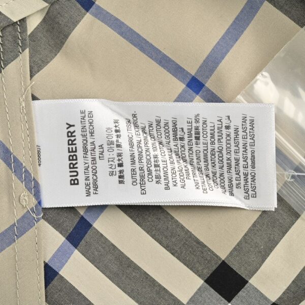 Burberry 24ss Twill Check Long Sleeve Shirt Dark