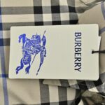 Burberry 24ss Twill Check Long Sleeve Shirt Dark