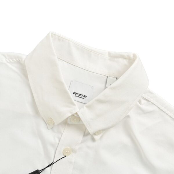 Burberry Letter B embroidered towel shirt